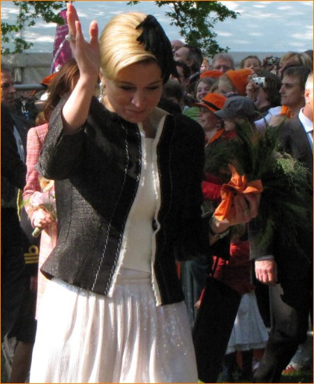 Prinses Máxima op Koninginnedag 2009