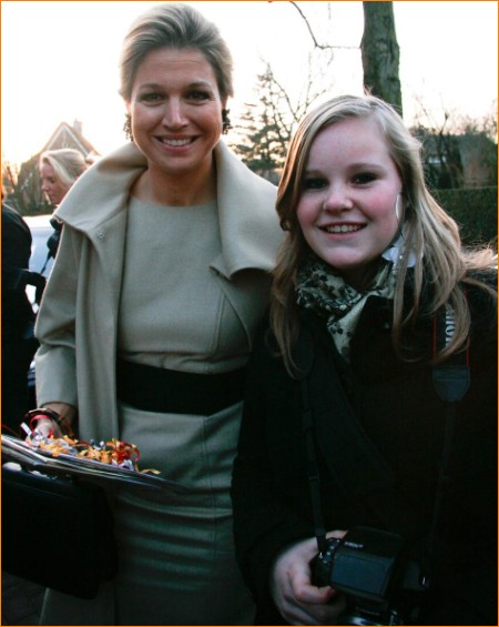 Op 9 februari 2011 mocht ik samen met Prinses Máxima op de foto