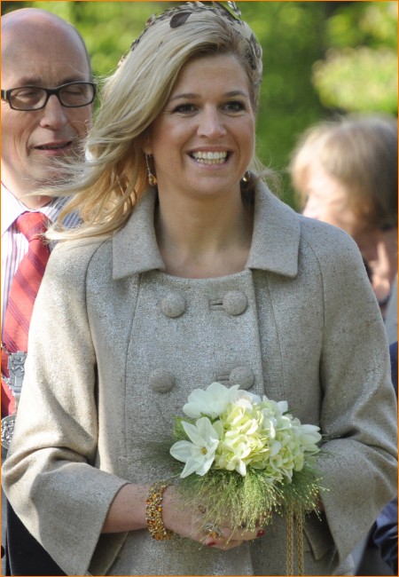 Prinses Máxima op 22 april 2009