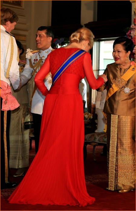 Prinses Máxima in Thailand, 12 juni 2006