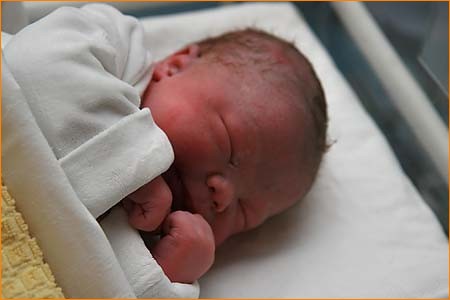 Prinses Ariane vlak na haar geboorte