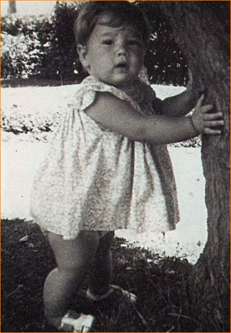 Prinses Máxima voor haar eerste verjaardag