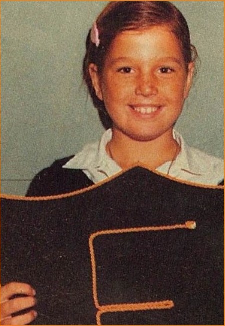 Prinses Máxima op ongeveer 11-jarige leeftijd