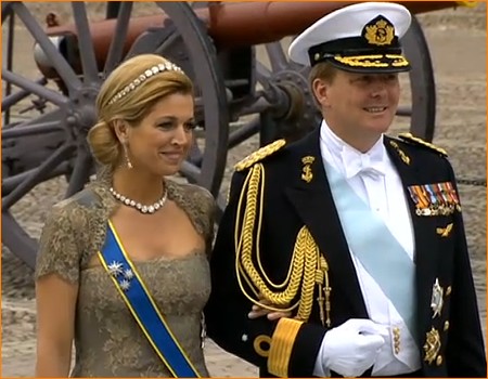 Prins Willem-Alexander en Prinses Máxima