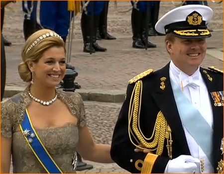 Prins Willem-Alexander en Prinses Máxima