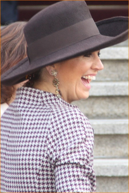 Prinses Máxima op 11 maart 2010