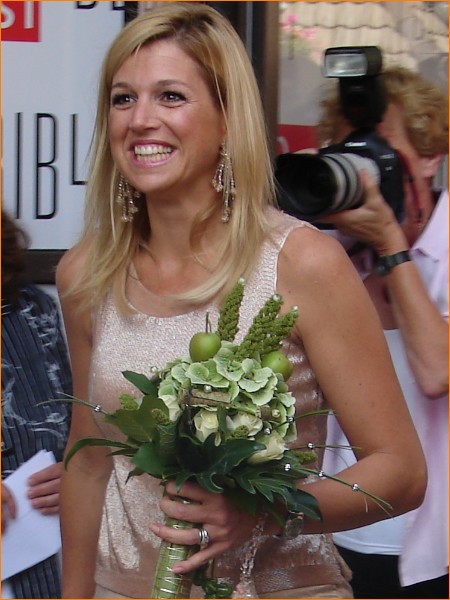 Prinses Máxima op 29 juni 2009