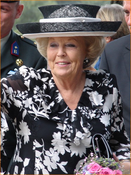 Koningin Beatrix in Salland