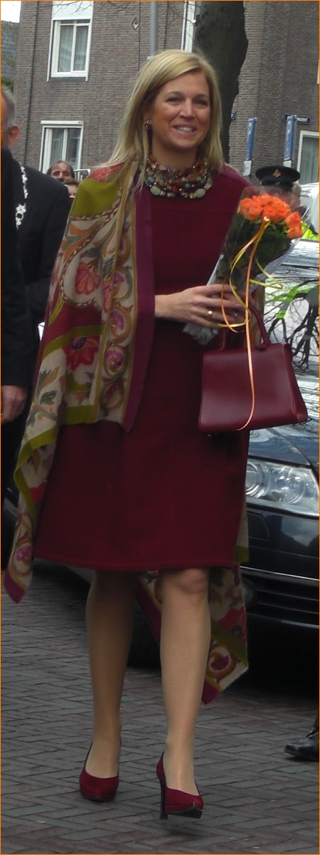 Prinses Máxima op 6 maart 2009