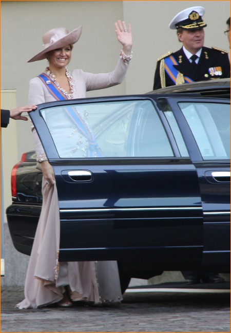Het vertrek van Prins Willem-Alexander en Prinses Máxima