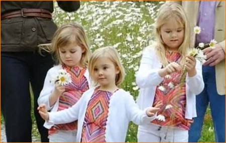 De drie dochters van Prins Willem-Alexander en Prinses Máxima