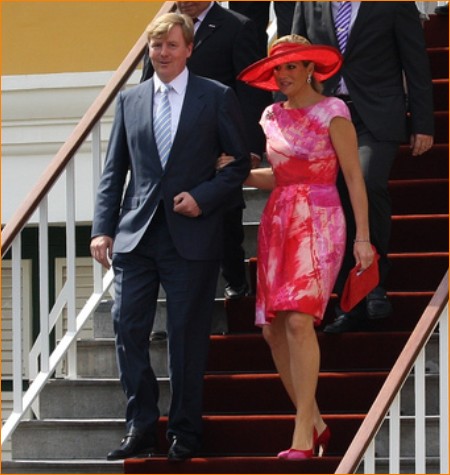 Prinselijk paar op Curaçao