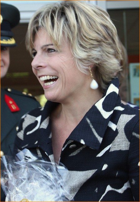 Prinses Laurentien in Zwolle op 19 mei 2010